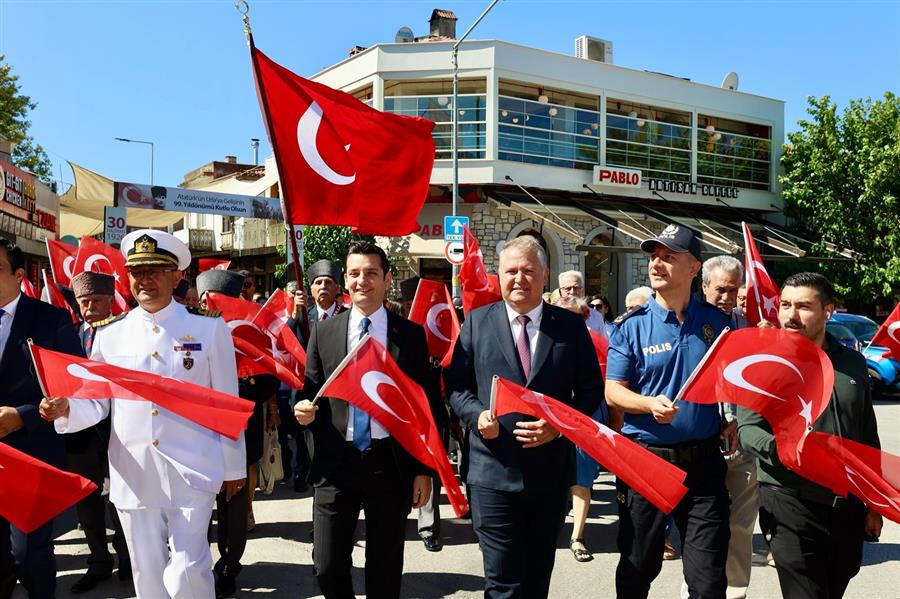 Atatürk’ün Urla’ya gelişinin 99. yıl dönümünü gururla kutladık