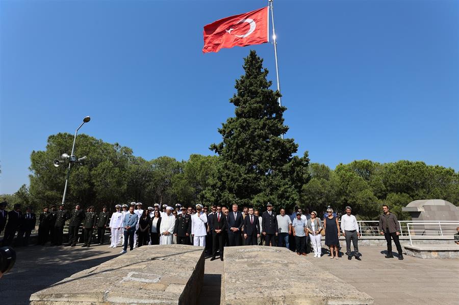 Urla Belediye Başkanı Selçuk Balkan, 15 Temmuz Demokrasi ve Milli Birlik Günü törenlerine katıldı