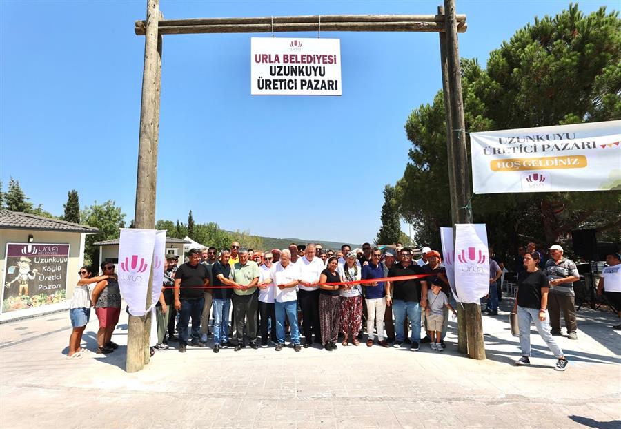 Uzunkuyu Üretici Pazarı hizmete açıldı