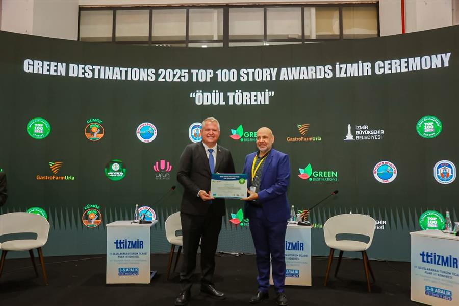 Turizm Ticaret Fuarı’nda Urla'ya Ödül