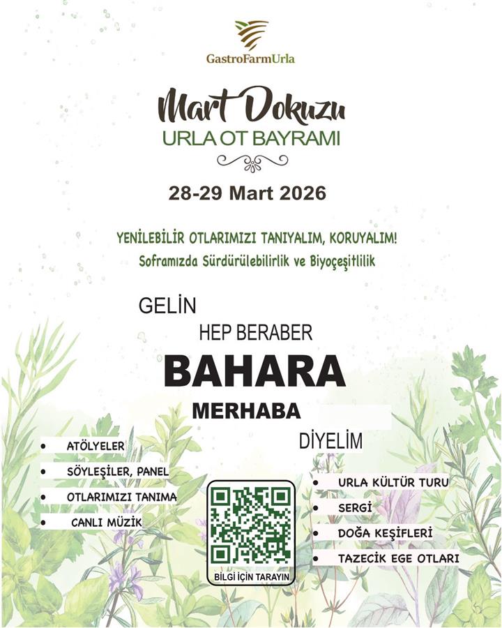 Urla Ot Bayramı, bu yıl 28–29 Mart tarihlerinde