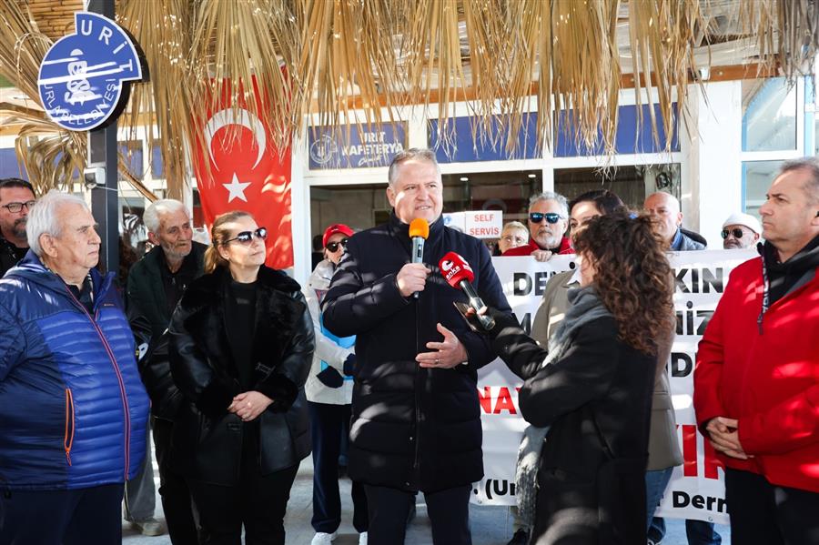 ÇEŞMEALTI'NA MARİNA İSTEMİYORUZ