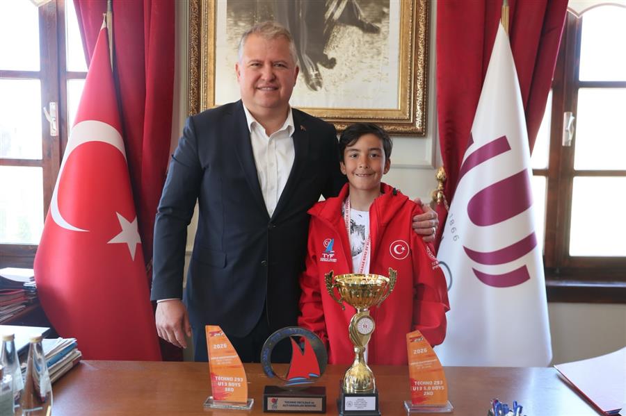 Urlalı sporcumuz Berk Pala'yı tebrik ediyoruz