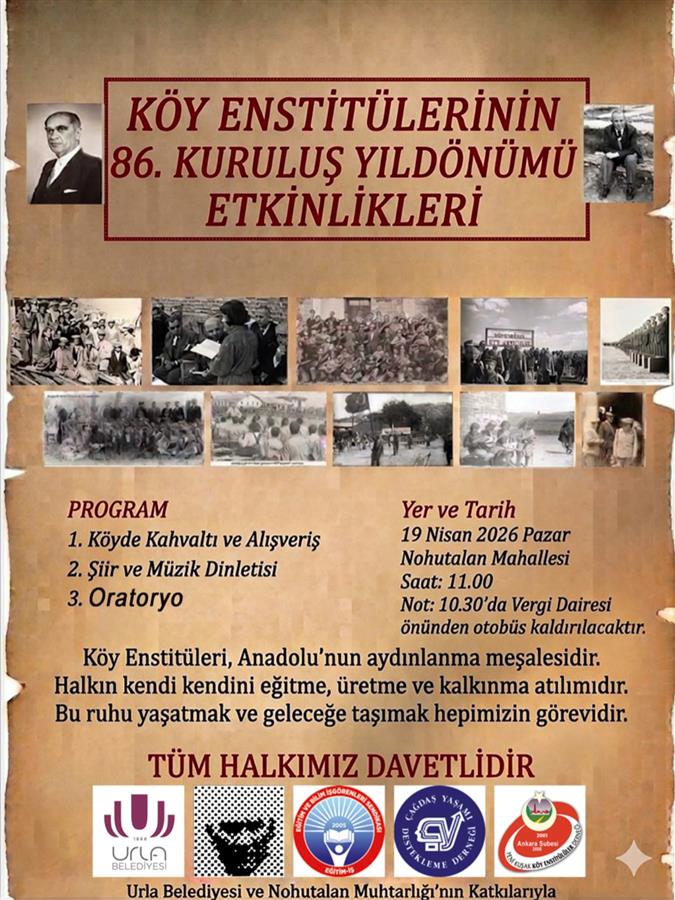 Köy Enstitülerinin aydınlanma mirasını yaşatmaya devam ediyoruz 